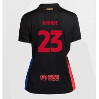 Barcelona Jules Kounde #23 Bortedrakt Dame 2024-25 Kortermet